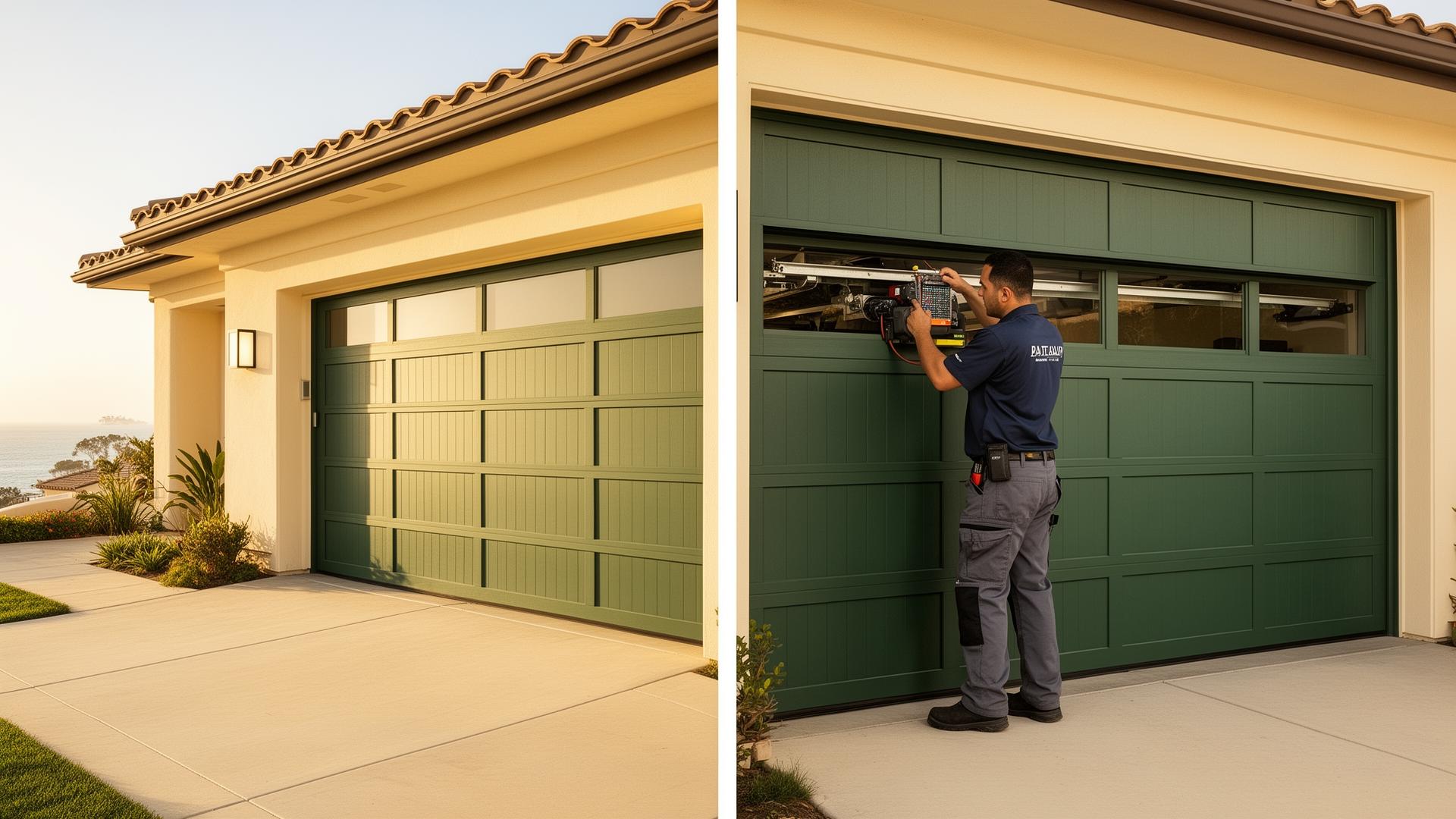 Garage door service